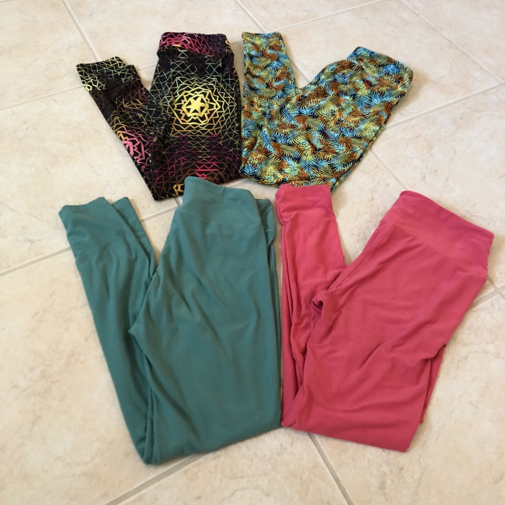 Lularoe leggings OS gently worn